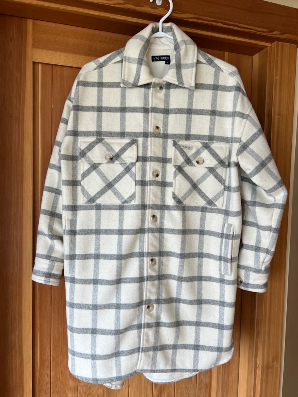 TEAM LTD Long Shacket 🌸 sz Small